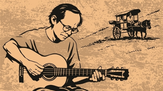 Dấu chân ngựa phát sáng trong khu vườn âm nhạc Việt