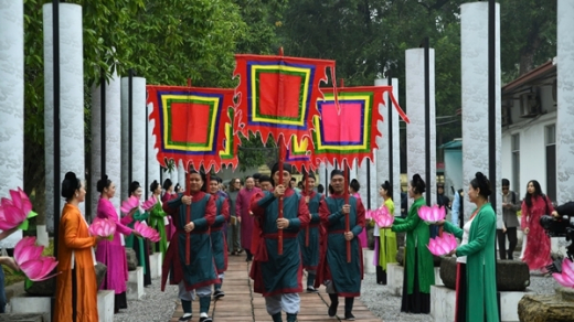 Di sản Hoàng thành Thăng Long - Hà Nội rực rỡ với các nghi lễ Tết cung đình