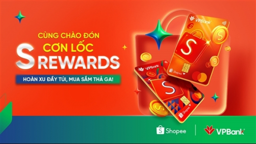 Hoàn xu đến 12% - thẻ VPBank S Rewards Mastercard đang được "chiến thần Shopee" săn lùng