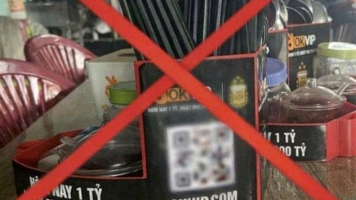 Cảnh giác việc “bỗng dưng” được cho, tặng vật dụng có gắn quảng cáo cờ bạc, cá cược trái phép