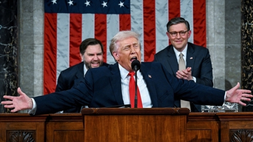 Trọng tâm bài phát biểu liên bang dài nhất lịch sử của ông Trump