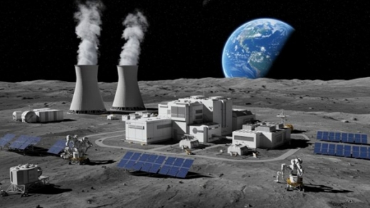 Mỹ tham vọng  xây lò phản ứng hạt nhân  trên Mặt Trăng