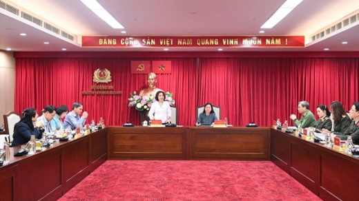 Đoàn kiểm tra, giám sát số 04 của Bộ Chính trị làm việc với Đảng bộ Công an Trung ương