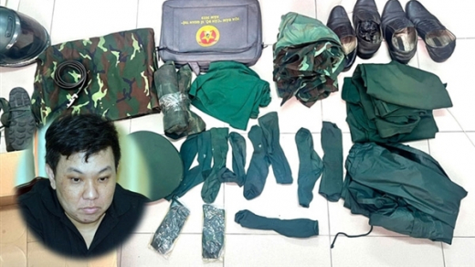 Rao bán quân phục trái phép, tiếp tay cho tội phạm giả danh