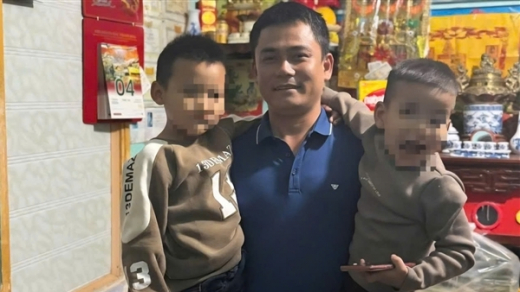 Đại úy Công an kể về thời khắc giật lại mạng sống cho 2 cháu nhỏ giữa hồ nước