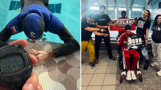 Kỷ lục từ nghị lực