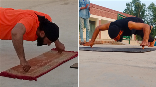 Chống đẩy bằng ngón tay cái