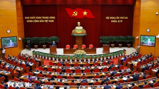Thông báo Hội nghị lần thứ hai Ban Chấp hành Trung ương Đảng khóa XIV