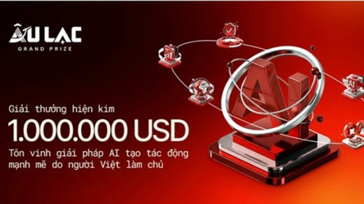 Giải thưởng 1 triệu USD cho AI của người Việt chính thức nhận hồ sơ
