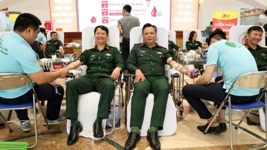 Binh đoàn 12 phát động phong trào hiến máu tình nguyện năm 2026