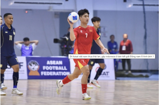 Futsal Việt Nam thua Thái Lan 2-4, gặp Indonesia ở bán kết