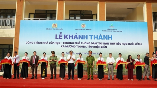 Khánh thành công trình giáo dục trọng điểm tại xã biên giới Mường Toong