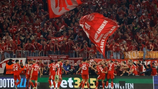 “Hùm xám” vào bán kết sau đại tiệc 7 bàn tại Allianz Arena