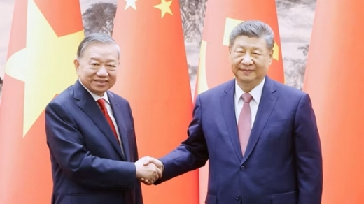 "Tang đạo mãn điền, hoa mãn san"