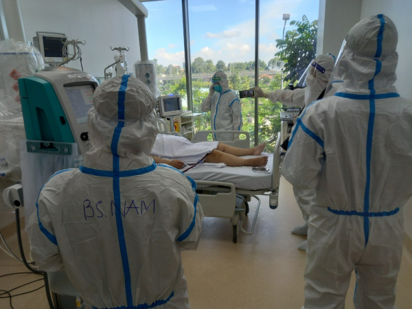 Bệnh viện Hồi sức COVID-19 TP Hồ Chí Minh đã có 500 giường đi vào hoạt động -0