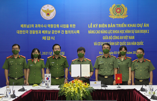 Việt Nam – Hàn Quốc tăng cường nâng cao năng lực khoa học hình sự -0