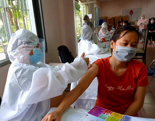 Tiêm hơn 142 nghìn liều vaccine cho công nhân các khu công nghiệp ở Đồng Nai  -0