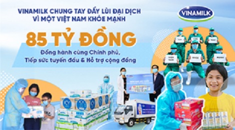 Vinamilk đẩy mạnh hành trình tiếp sức tuyến đầu chống dịch tại 50 bệnh viện -0