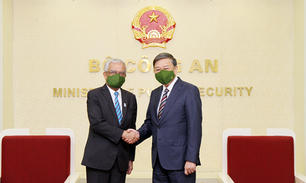 Minister To Lam receives UN Resident Coordinator in Vietnam -0