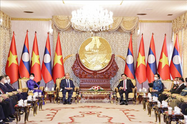 Thứ trưởng Nguyễn Quốc Dũng trả lời phỏng vấn về kết quả chuyến thăm hữu nghị chính thức CHDCND Lào của Chủ tịch nước Nguyễn Xuân Phúc -0