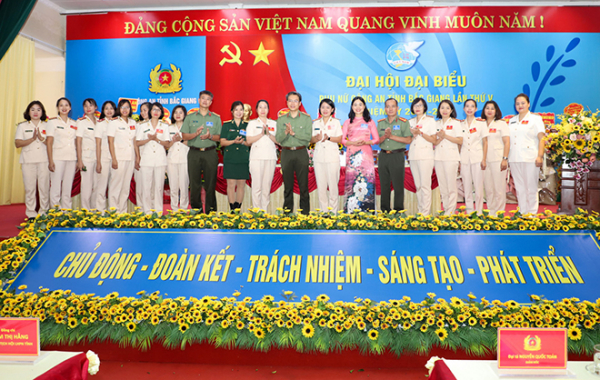 Đại hội đại biểu phụ nữ Công an tỉnh Bắc Giang lần thứ V diễn ra thành công tốt đẹp -0