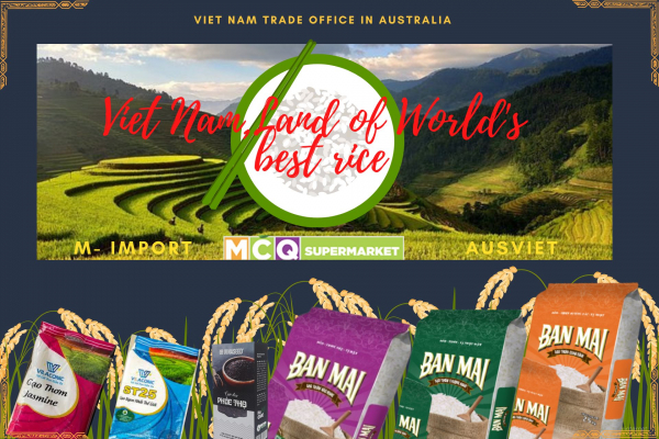 Hơn 10.000 người tiêu dùng Australia sẽ được mời dùng thử gạo Việt  -0
