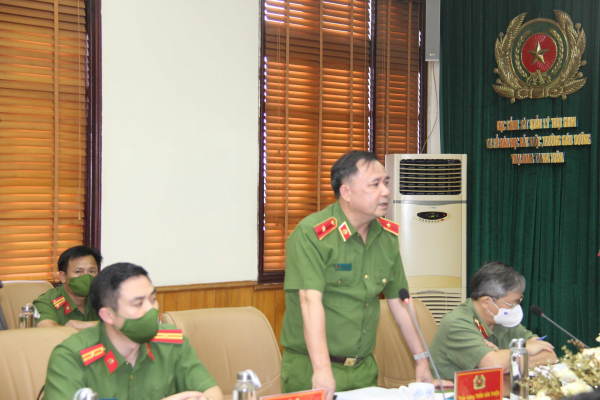 Thứ trưởng Lê Quốc Hùng kiểm tra công tác tại Trại giam Thanh Xuân -0