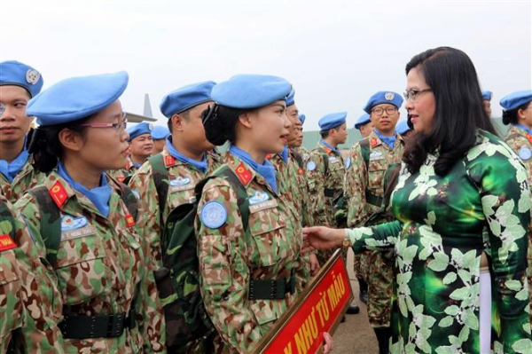 Another female Vietnamese officer takes on UN peacekeeping missions -0