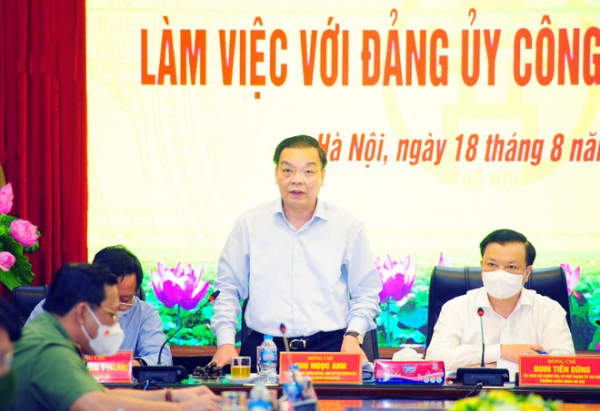 Hanoi police asked to take measures to ensure security and fight COVID-19 -0