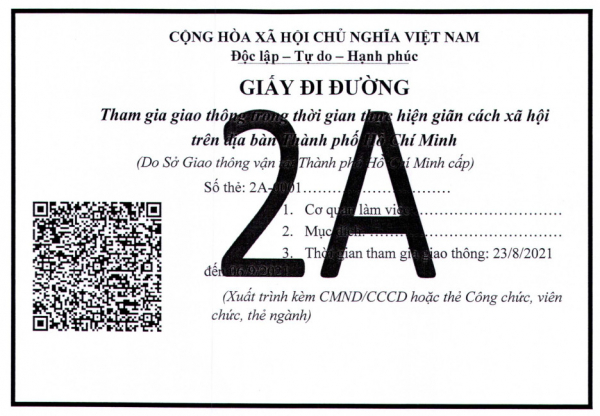 TP Hồ Chí Minh quy định những người được lưu thông từ 00 giờ ngày 23/8 đến 6/9 -0