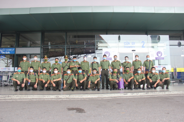 CBCS Cục An ninh Nội địa vào TP Hồ Chí Minh  và các tỉnh phía nam phòng, chống dịch -0