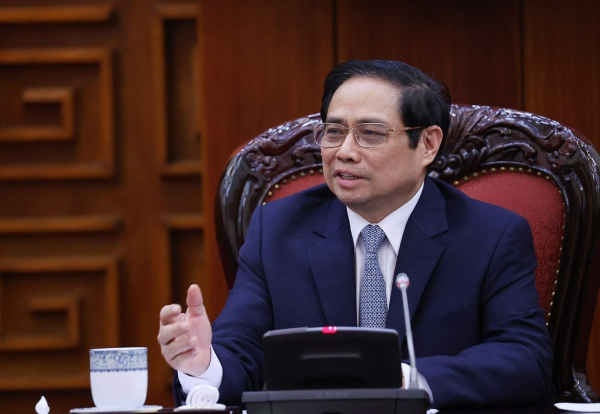 Thủ tướng Phạm Minh Chính tiếp Đại sứ Trung Quốc tại Việt Nam -0