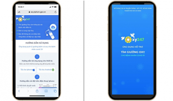 HCMC launches application Oxy 247 to help COVID-19 patients -0