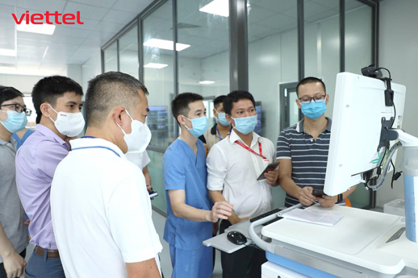 Viettel thiết kế hạ tầng công nghệ thông tin cho Bệnh viện dã chiến hiện đại nhất Hà Nội -0