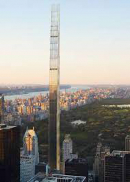 Tòa nhà chọc trời “mỏng” nhất thế giới -0