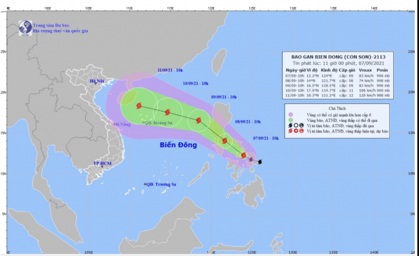 Chủ động ứng phó với bão Conson và mưa lớn -0