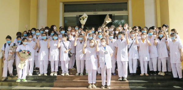 200 cán bộ, sinh viên y tế Hải Phòng hỗ trợ Hà Nội phòng chống dịch -1