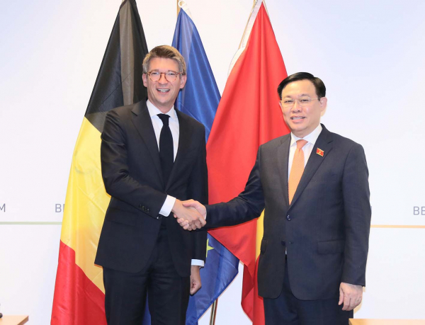 Việt Nam coi trọng phát triển quan hệ hợp tác với Bỉ -0