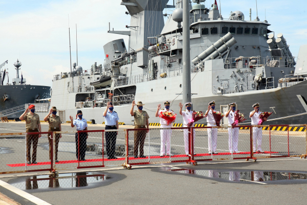 Nhóm tác chiến nỗ lực Ấn Độ Dương – Thái Bình Dương của Australia tới Việt Nam -0