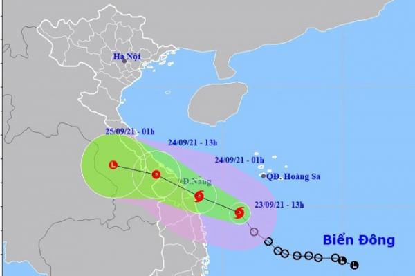 Bão số 6 gây mưa lớn từ Hà Tĩnh đến Bình Định -0