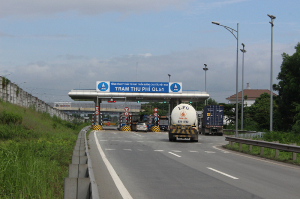 Từ 0h ngày 5/10, Trạm Quốc lộ 51 tuyến cao tốc TP. Hồ Chí Minh – Long Thành – Dầu Giây  thu phí trở lại -0