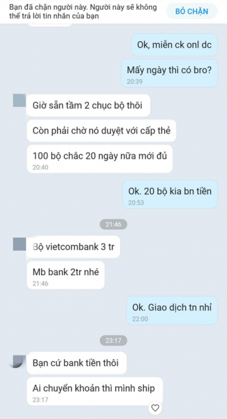 Cẩn thận lừa đảo qua tài khoản ngân hàng -0