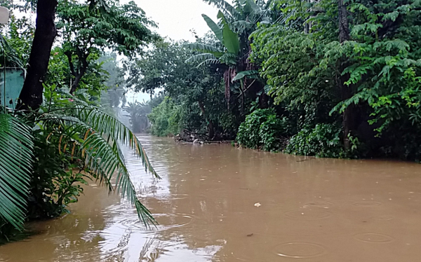 Nước lũ dâng cao gây cô lập cục bộ nhiều khu vực tại Quảng Nam -0