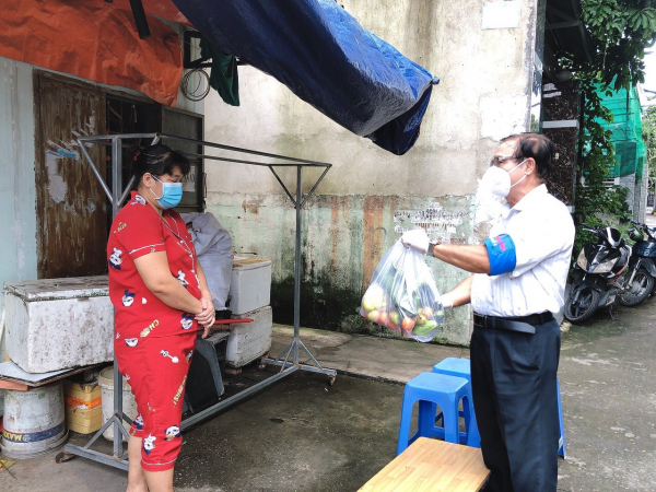 Công an hưu trí tích cực tham gia phòng, chống dịch COVID-19 -0