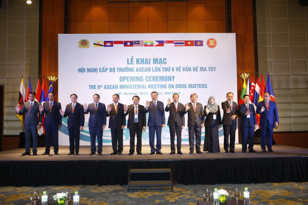 Chuẩn bị khai mạc Hội nghị cấp Bộ trưởng ASEAN về vấn đề ma tuý lần thứ 7 (AMMD7) -0