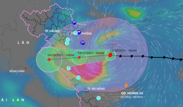 Sáng mai, bão số 8 đổ bộ Thanh Hóa - Quảng Bình -0