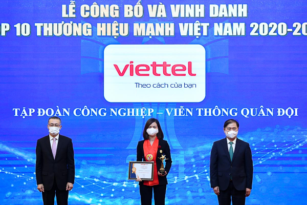 Viettel được công nhận là thương hiệu hàng đầu của Việt Nam -0