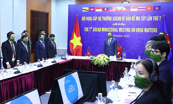 Việt Nam chia sẻ lập trường chung của ASEAN về thái độ không khoan nhượng với ma túy -0