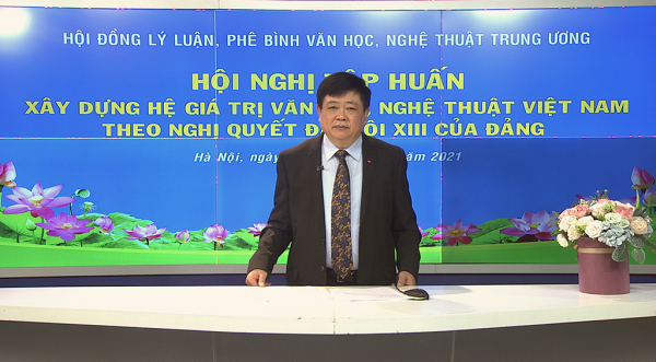 Xây dựng tài liệu tập huấn về chủ đề “Xây dựng hệ giá trị văn học, nghệ thuật Việt Nam theo Nghị quyết Đại hội XIII của Đảng” -0