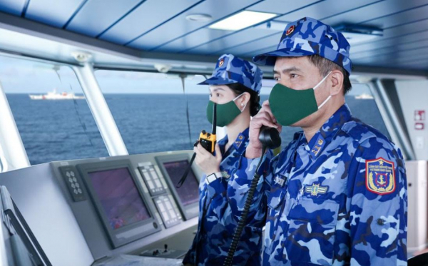 Cảnh sát biển Việt Nam: Kết thúc chuyến tuần tra liên hợp lần thứ 2 trong năm với Cảnh sát biển Trung Quốc -1